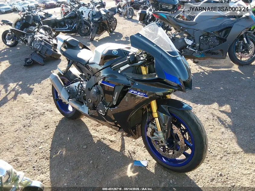2025 Yamaha Yzf1000 D VIN: JYARNA8E3SA000324 Lot: 45126716