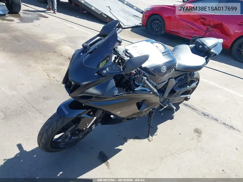 2025 Yamaha Yzfr7 VIN: JYARM38E1SA017699 Lot: 45137541