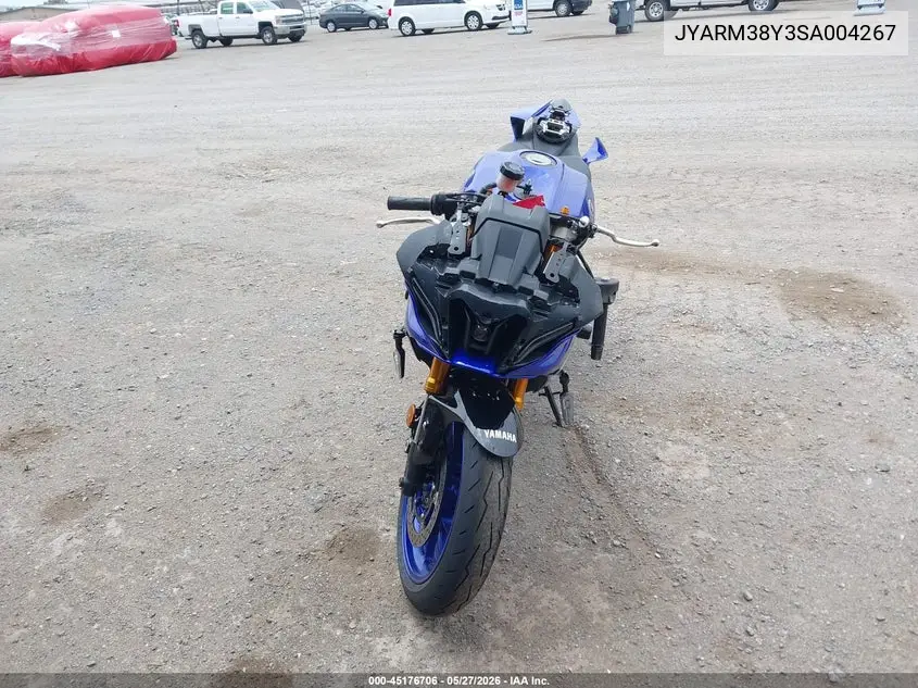 2025 Yamaha Yzfr7 VIN: JYARM38Y3SA004267 Lot: 45176706