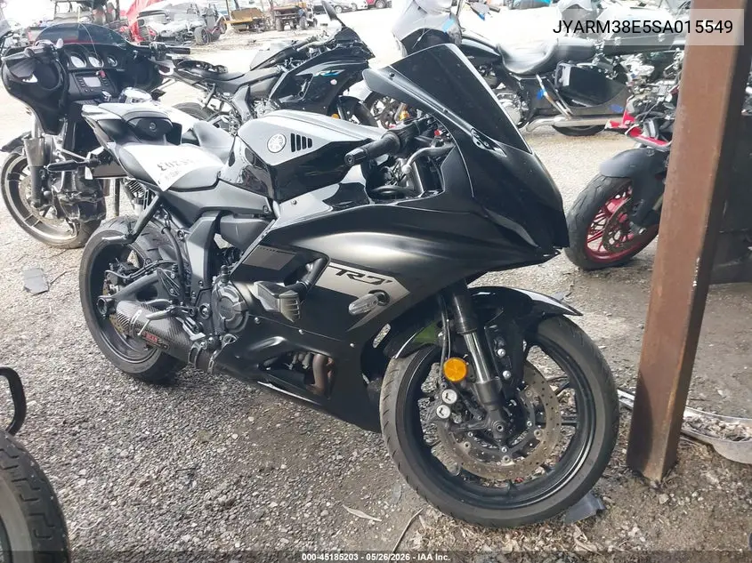 2025 Yamaha Yzfr7 VIN: JYARM38E5SA015549 Lot: 45185203