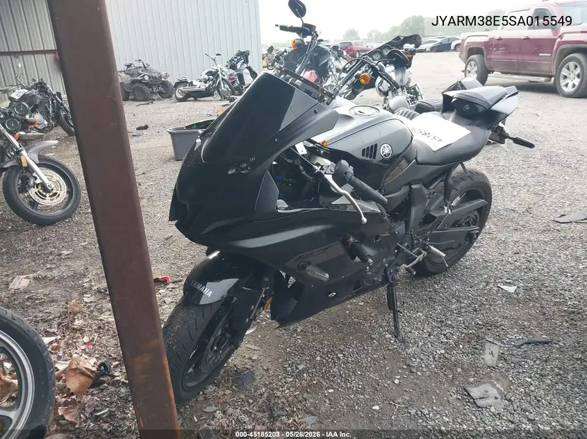 2025 Yamaha Yzfr7 VIN: JYARM38E5SA015549 Lot: 45185203