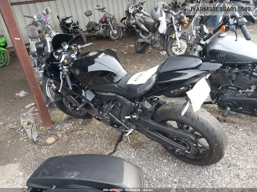 2025 Yamaha Yzfr7 VIN: JYARM38E5SA015549 Lot: 45185203