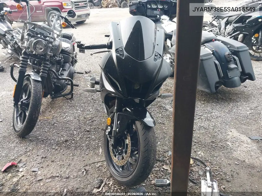 2025 Yamaha Yzfr7 VIN: JYARM38E5SA015549 Lot: 45185203