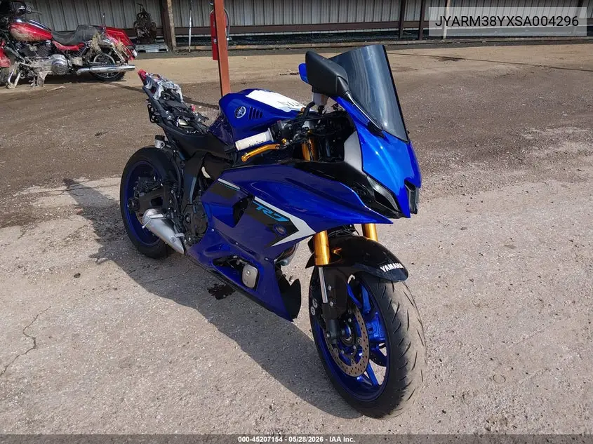 2025 Yamaha Yzfr7 VIN: JYARM38YXSA004296 Lot: 45207154