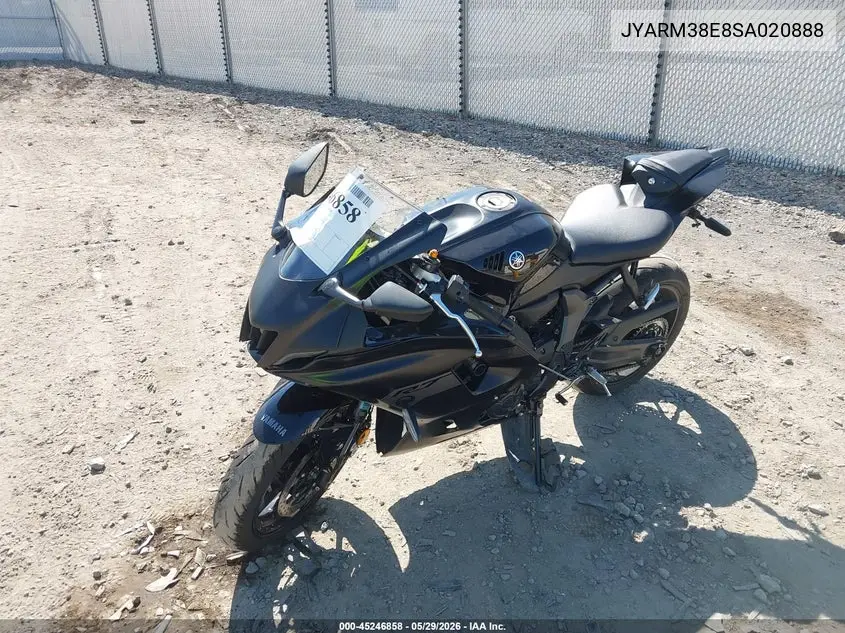 2025 Yamaha Yzfr7 VIN: JYARM38E8SA020888 Lot: 45246858