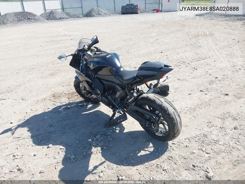 2025 Yamaha Yzfr7 VIN: JYARM38E8SA020888 Lot: 45246858