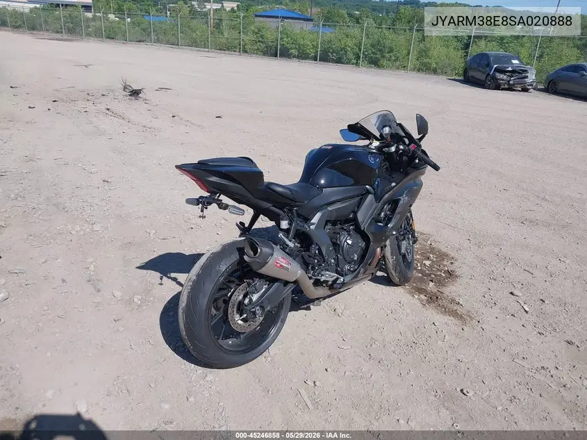 2025 Yamaha Yzfr7 VIN: JYARM38E8SA020888 Lot: 45246858