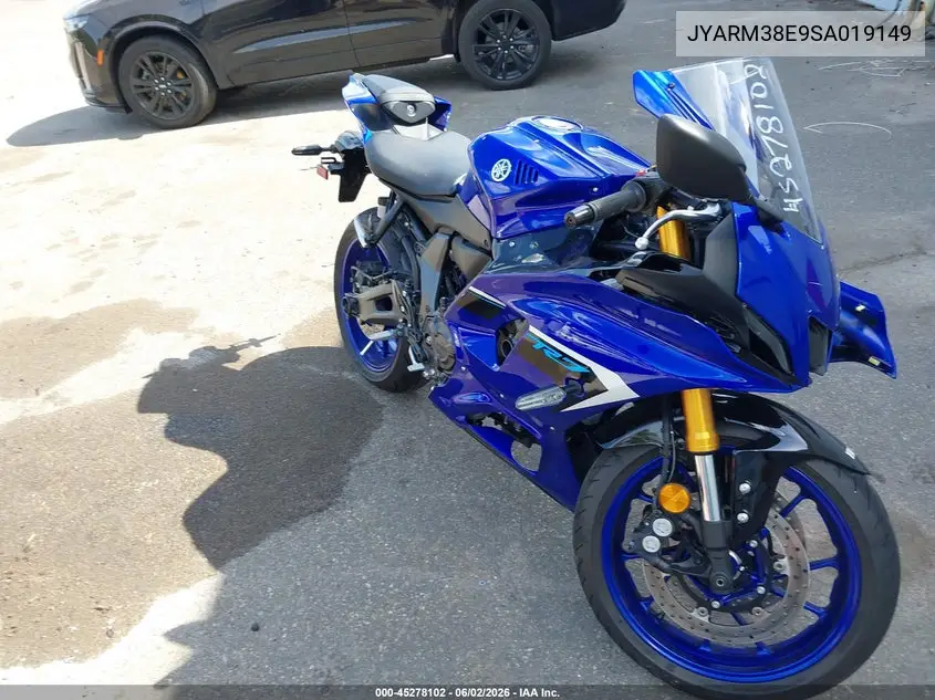 2025 Yamaha Yzfr7 VIN: JYARM38E9SA019149 Lot: 45278102