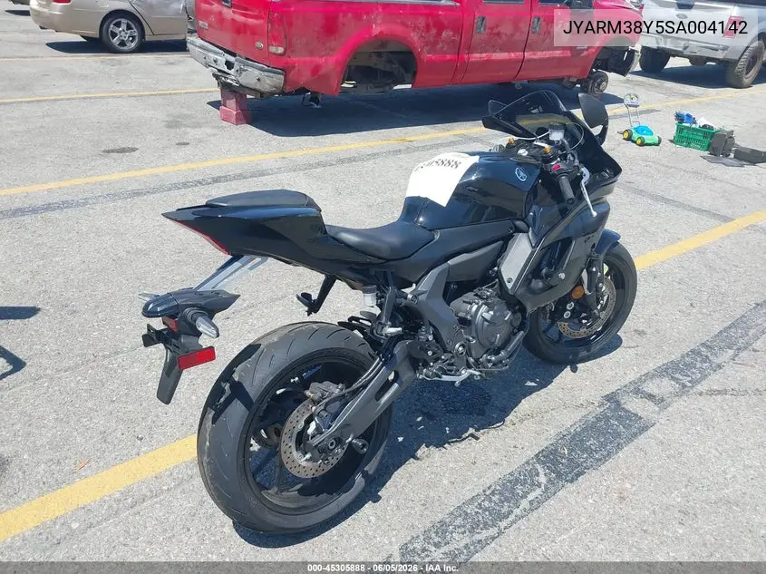 2025 Yamaha Yzfr7 VIN: JYARM38Y5SA004142 Lot: 45305888