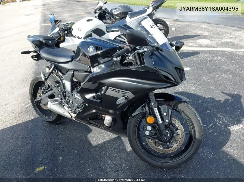 2025 Yamaha Yzfr7 VIN: JYARM38Y1SA004395 Lot: 45563815