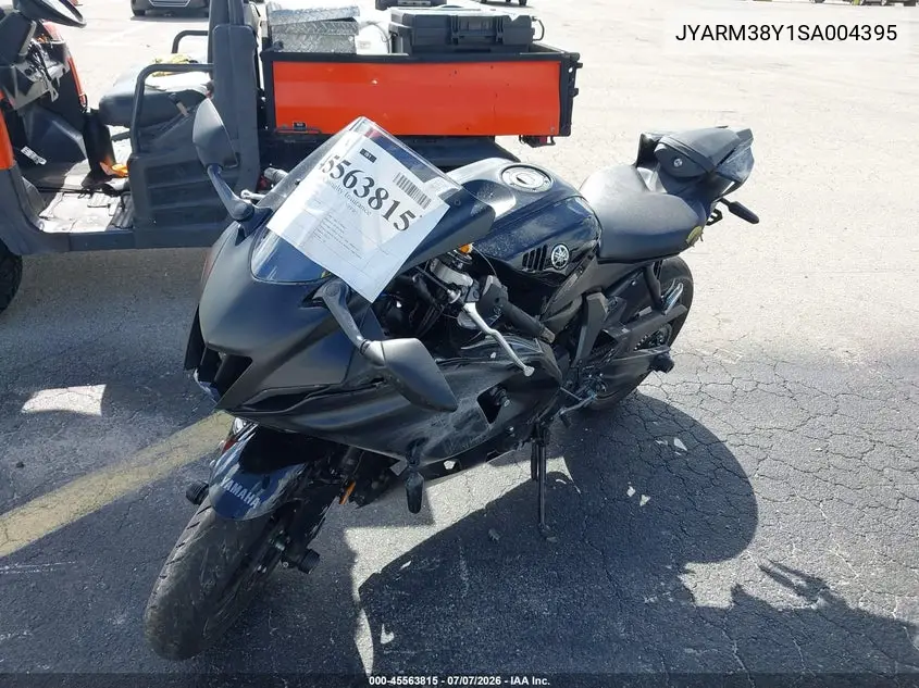 2025 Yamaha Yzfr7 VIN: JYARM38Y1SA004395 Lot: 45563815
