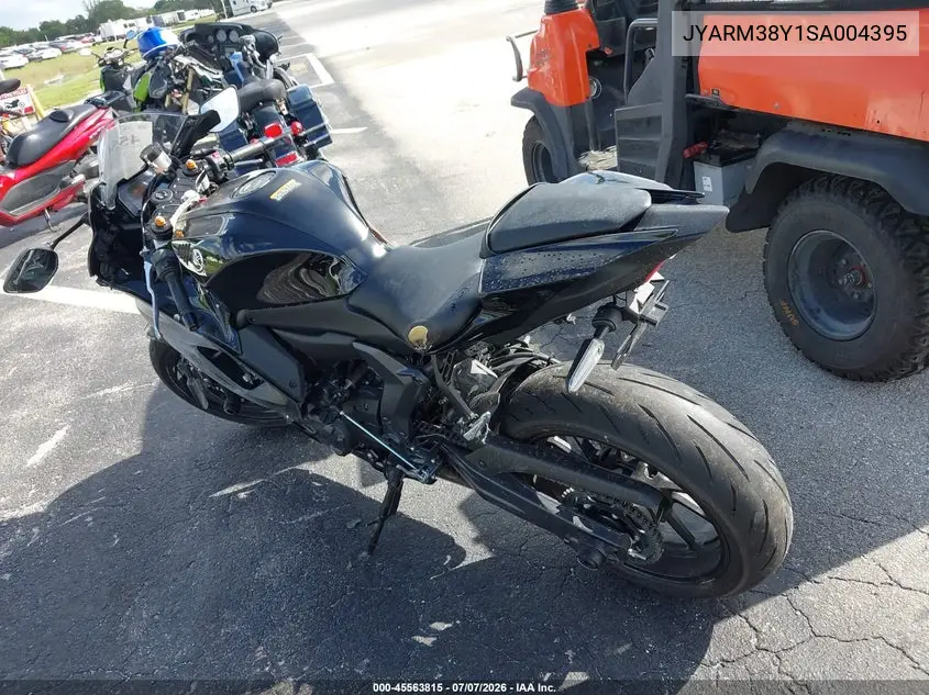 2025 Yamaha Yzfr7 VIN: JYARM38Y1SA004395 Lot: 45563815