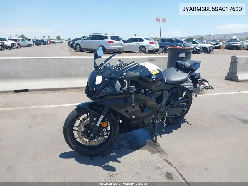 2025 Yamaha Yzfr7 VIN: JYARM38E5SA017690 Lot: 45630653