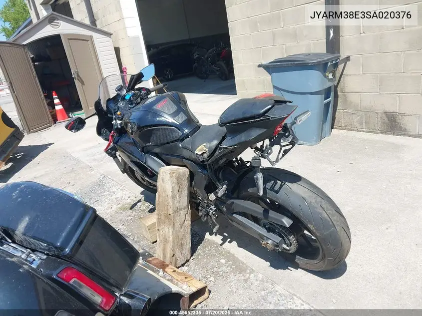 2025 Yamaha Yzfr7 VIN: JYARM38E3SA020376 Lot: 45652335
