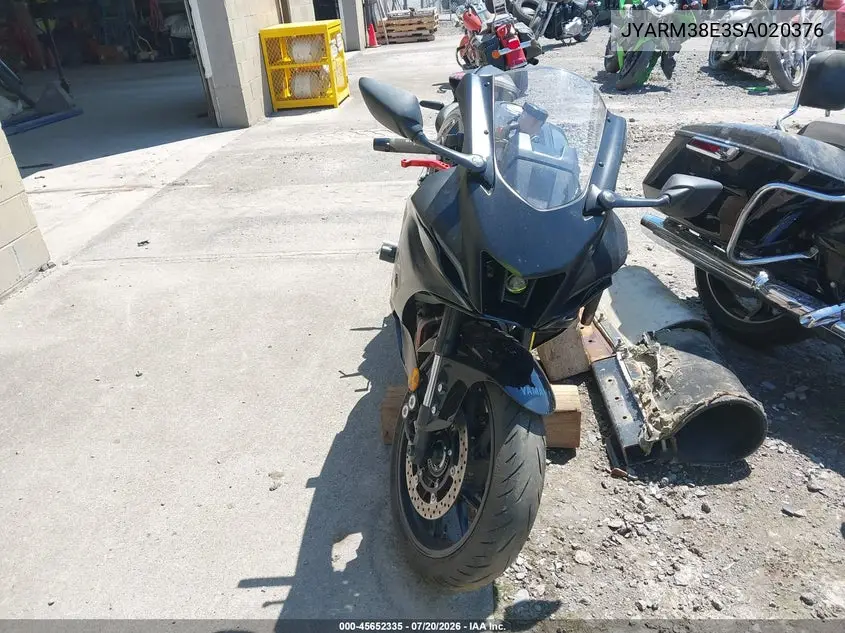 2025 Yamaha Yzfr7 VIN: JYARM38E3SA020376 Lot: 45652335