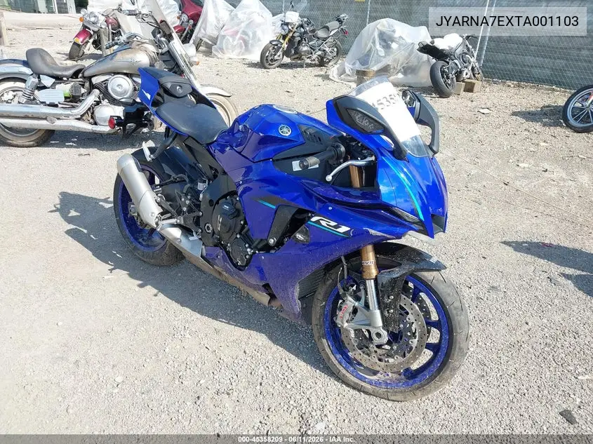 2026 Yamaha Yzf1000 VIN: JYARNA7EXTA001103 Lot: 45358209