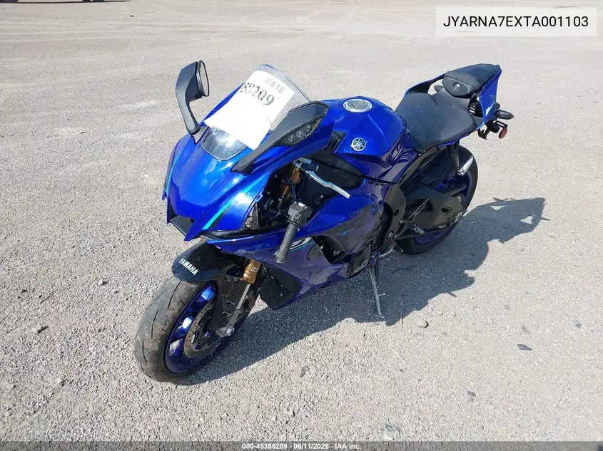 2026 Yamaha Yzf1000 VIN: JYARNA7EXTA001103 Lot: 45358209