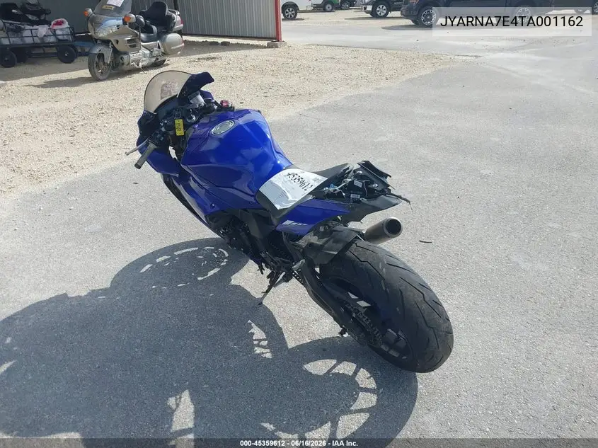 2026 Yamaha Yzf1000 VIN: JYARNA7E4TA001162 Lot: 45359612