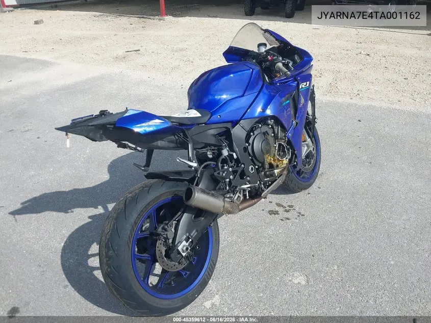 2026 Yamaha Yzf1000 VIN: JYARNA7E4TA001162 Lot: 45359612