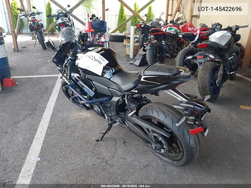 2026 Yamaha Yzfr7 VIN: JYARM60E2TA004913 Lot: 45422696