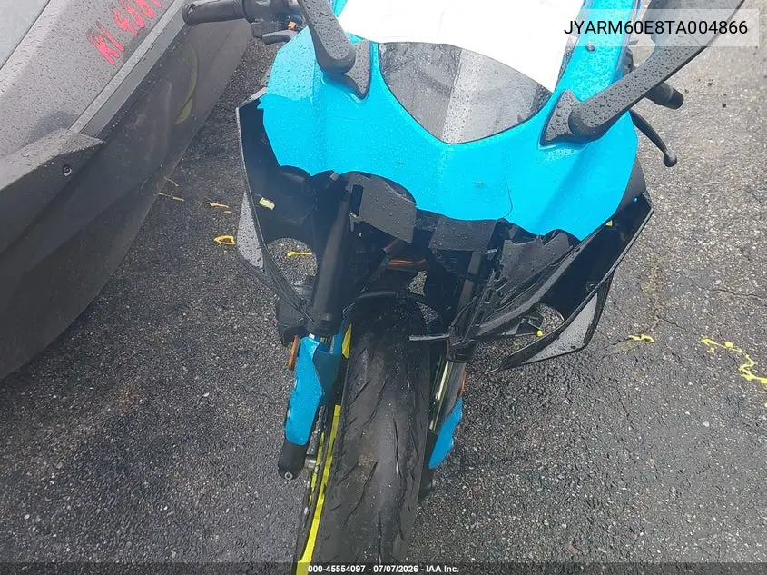 2026 Yamaha Yzfr7 VIN: JYARM60E8TA004866 Lot: 45554097