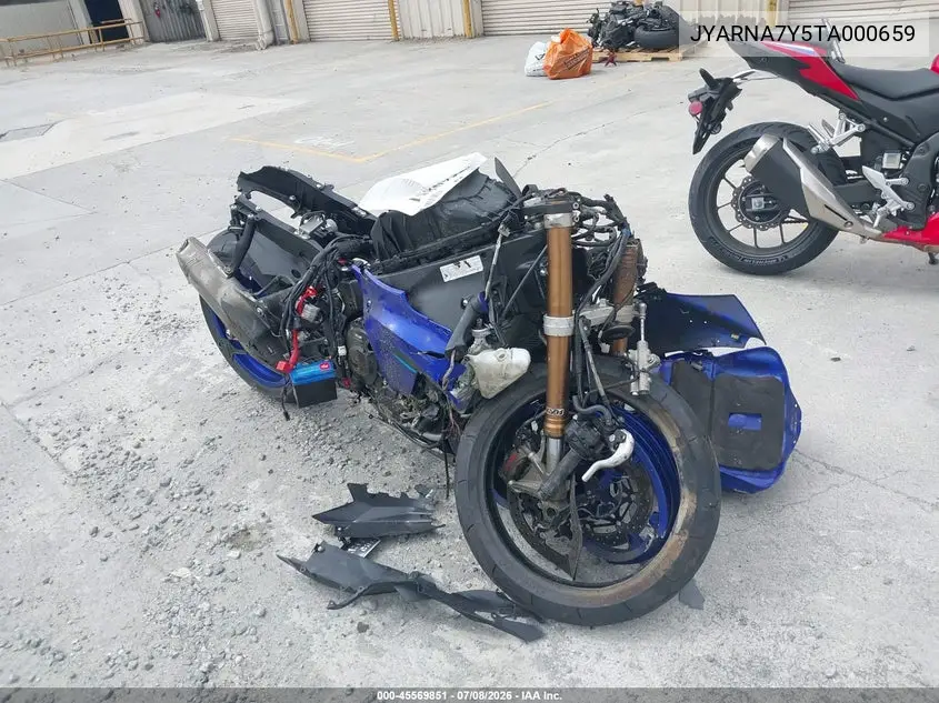 2026 Yamaha Yzf1000 C VIN: JYARNA7Y5TA000659 Lot: 45569851