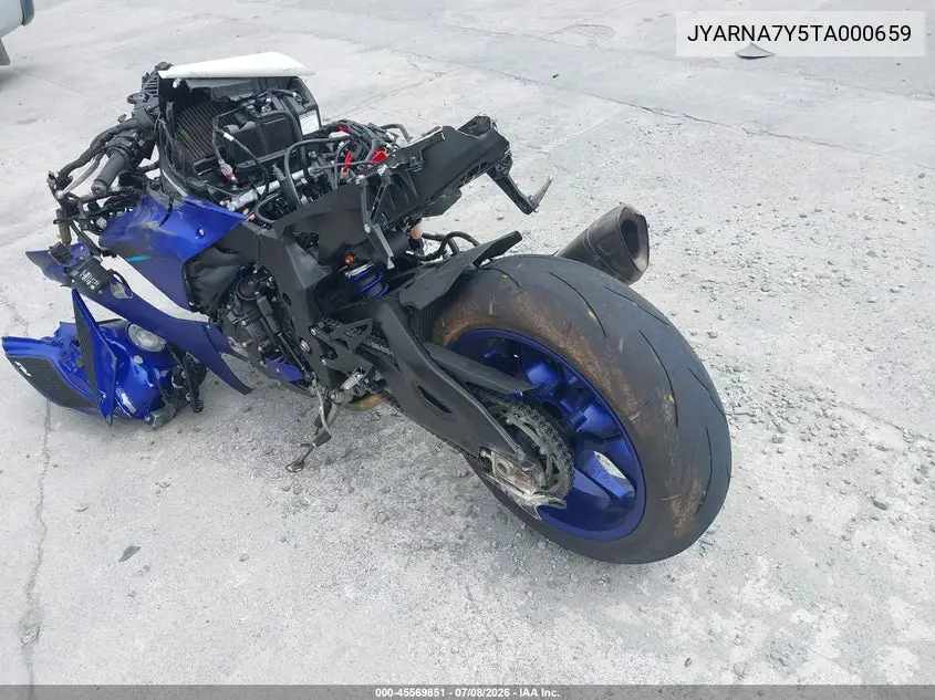 2026 Yamaha Yzf1000 C VIN: JYARNA7Y5TA000659 Lot: 45569851