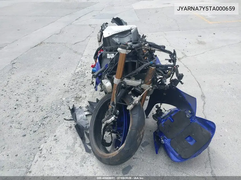 2026 Yamaha Yzf1000 C VIN: JYARNA7Y5TA000659 Lot: 45569851